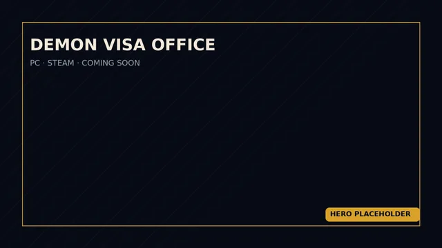 Platzhalter: Demon Visa Office – Key Art